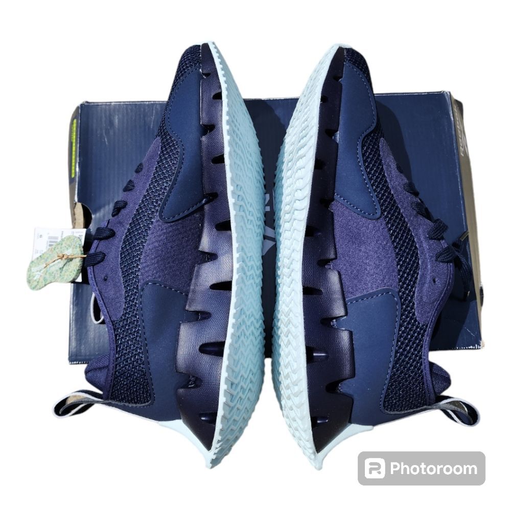 NIB Reebok Zig Dynamica sneaker tennis shoe women's size 6 Blue stylish chic - Picture 7 of 8